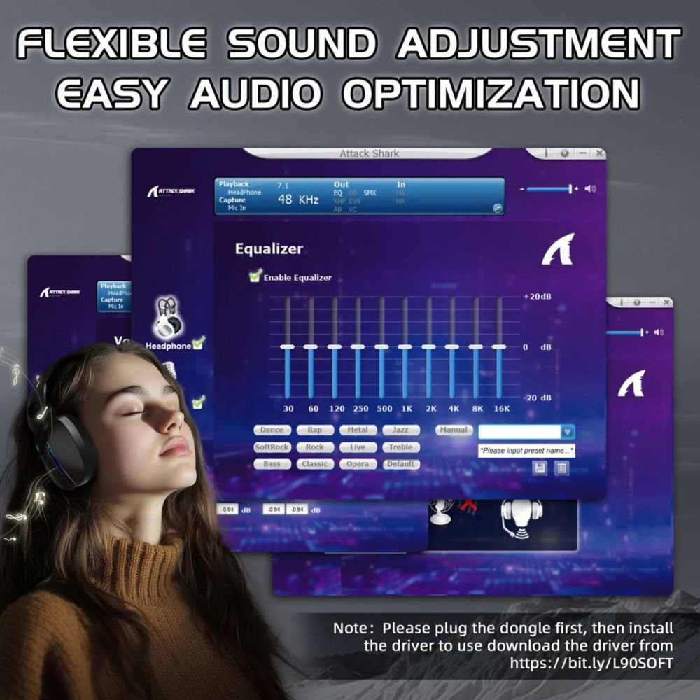 Attack shark سماعات - Image 6